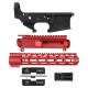AR-15 Semi Auto .223 5.56 NATO Rifle 16" Barrel 12" MLOK Handguard - RED AR-15 Semi Auto .223 5.56 NATO Rifle 16" Barrel 12" MLOK Handguard - RED