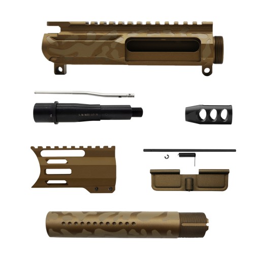 AR-15 .223 5.56 5" Barrel 4" Handguard – BBR CAM Pistol Kit AR-15 .223 5.56 5" Barrel 4" Handguard – BBR CAM Pistol Kit