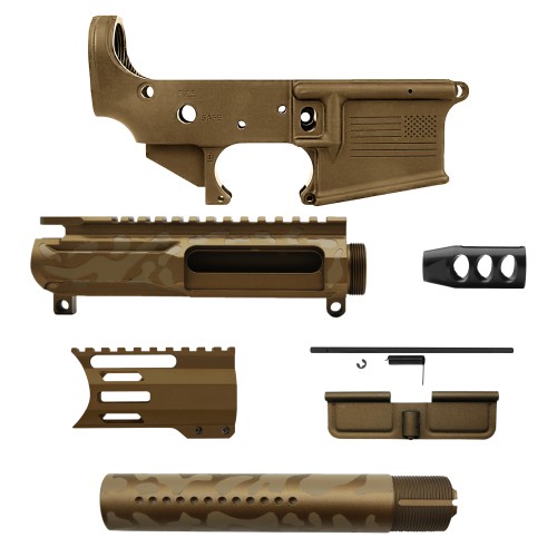 AR-15 Semi Auto .223 5.56 NATO Pistol 5"Barrel 4"Handguard - BBR CAM AR-15 Semi Auto .223 5.56 NATO Pistol 5"Barrel 4"Handguard - BBR CAM