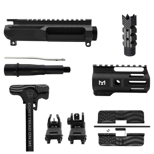 AR-15 .223 5.56 5" Barrel 4" Handguard – S.B Pistol Kit AR-15 .223 5.56 5" Barrel 4" Handguard – S.B Pistol Kit