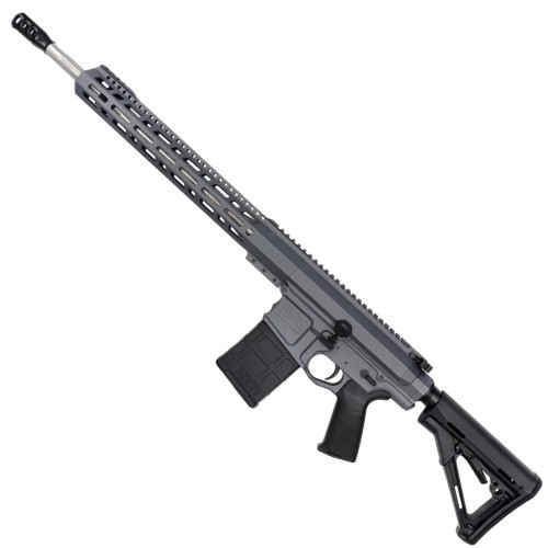 AR LR-308 Custom Semi Auto Rifle 18" Stainless Barrel M-LOK Handguard Magpul Stock - Sniper Grey AR LR-308 Custom Semi Auto Rifle 18" Stainless Barrel M-LOK Handguard Magpul Stock - Sniper Grey