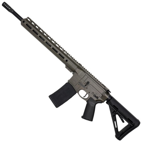 AR-15 Semi Auto 5.56 NATO Rifle 16" Barrel Slick Side Billet Upper / Lower 13" Custom M-LOK Handguard - OD Green AR-15 Semi Auto 5.56 NATO Rifle 16" Barrel Slick Side Billet Upper / Lower 13" Custom M-LOK Handguard - OD Green
