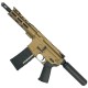AR-15 Semi Auto .223 5.56 Pistol 7.5" Barrel 7" American Built Custom MLOK Handguard-BRONZE AR-15 Semi Auto .223 5.56 Pistol 7.5" Barrel 7" American Built Custom MLOK Handguard-BRONZE
