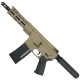 AR-15 Semi Auto .223 5.56 Pistol 7.5" Barrel 7" American Built Custom MLOK Handguard- FLAT DARK EARTH AR-15 Semi Auto .223 5.56 Pistol 7.5" Barrel 7" American Built Custom MLOK Handguard- FLAT DARK EARTH