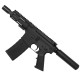 AR15 Micro .223/5.56 Pistol 5" Barrel 4" M-Lok Handguard- BLACK AR15 Micro .223/5.56 Pistol 5" Barrel 4" M-Lok Handguard- BLACK