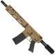 AR-15 Semi Auto 5.56 NATO Mid Range Pistol 10" Barrel Quad Rail Handguard-Magpul FDE AR-15 Semi Auto 5.56 NATO Mid Range Pistol 10" Barrel Quad Rail Handguard-Magpul FDE
