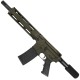 AR-15 Semi Auto 5.56 NATO Mid Range Pistol 10" Barrel Quad Rail Handguard-OD Green AR-15 Semi Auto 5.56 NATO Mid Range Pistol 10" Barrel Quad Rail Handguard-OD Green