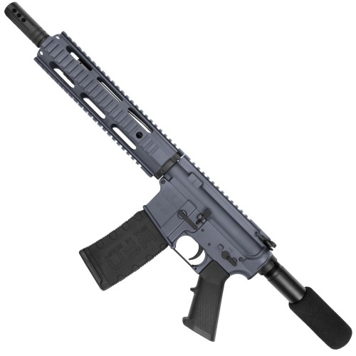 AR-15 Semi Auto 5.56 NATO Mid Range Pistol 10" Barrel Quad Rail Handguard-Sniper Grey AR-15 Semi Auto 5.56 NATO Mid Range Pistol 10" Barrel Quad Rail Handguard-Sniper Grey