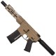 AR-15 .223/5.56 Pistol Top Cut Custom MLOK 7" Handguard-Magpul FDE AR-15 .223/5.56 Pistol Top Cut Custom MLOK 7" Handguard-Magpul FDE