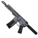 AR15 .223 5.56 NATO Pistol Billet Upper/ Lower 7" Barrel 7" Custom Slanted M-Lok Handguard- SNIPER GREY AR15 .223 5.56 NATO Pistol Billet Upper/ Lower 7" Barrel 7" Custom Slanted M-Lok Handguard- SNIPER GREY