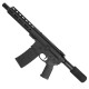 AR15 .223 5.56 Pistol Billet Upper/ Lower 8" Ballistic Advantage Barrel 9" M-Lok Handguard -BLACK AR15 .223 5.56 Pistol Billet Upper/ Lower 8" Ballistic Advantage Barrel 9" M-Lok Handguard -BLACK