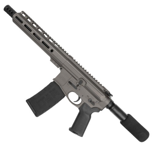 AR15 .223 5.56 Pistol Billet Upper/ Lower 8" Ballistic Advantage Barrel 9" M-Lok Handguard -Tungsten AR15 .223 5.56 Pistol Billet Upper/ Lower 8" Ballistic Advantage Barrel 9" M-Lok Handguard -Tungsten