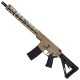 AR-15 .300 AAC Blackout Rifle 16" Barrel 15" Hybrid MLOK Handguard MOE- FDE AR-15 .300 AAC Blackout Rifle 16" Barrel 15" Hybrid MLOK Handguard MOE- FDE