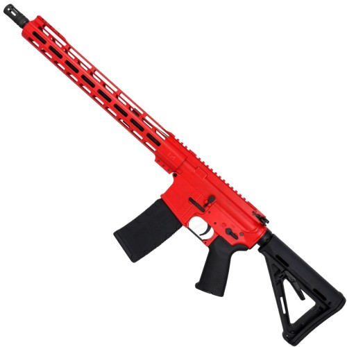 AR-15 .300 AAC Blackout Rifle 16" 1:8 Nitride Barrel 15" Hybrid MLOK Handguard MOE- RED AR-15 .300 AAC Blackout Rifle 16" 1:8 Nitride Barrel 15" Hybrid MLOK Handguard MOE- RED