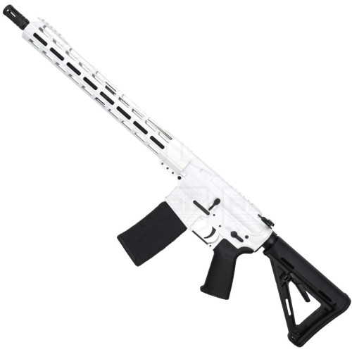 AR-15 .300 AAC Blackout Rifle 16" 1:8 Nitride Barrel 15" Hybrid MLOK Handguard MOE- White AR-15 .300 AAC Blackout Rifle 16" 1:8 Nitride Barrel 15" Hybrid MLOK Handguard MOE- White