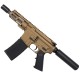 AR15 Micro .300 Blackout Pistol 5" Barrel 4" M-Lok Handguard- Burnt Bronze AR15 Micro .300 Blackout Pistol 5" Barrel 4" M-Lok Handguard- Burnt Bronze