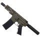 AR15 Micro .300 Blackout Pistol 5" Barrel 4" M-Lok Handguard- OD Green AR15 Micro .300 Blackout Pistol 5" Barrel 4" M-Lok Handguard- OD Green
