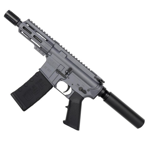 AR15 Micro .300 Blackout Pistol 5" Barrel 4" M-Lok Handguard-Sniper Grey AR15 Micro .300 Blackout Pistol 5" Barrel 4" M-Lok Handguard-Sniper Grey