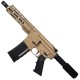 AR-15 Semi Auto .300 AAC Blackout Pistol 7.5" Barrel 7" Custom MLOK Handguard Flat Dark Earth AR-15 Semi Auto .300 AAC Blackout Pistol 7.5" Barrel 7" Custom MLOK Handguard Flat Dark Earth