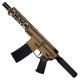 AR15 .300 BlackOut Pistol Billet Upper/ Lower 7.5" Barrel Custom M-Lok w/ Integrated Handstop -BRONZE AR15 .300 BlackOut Pistol Billet Upper/ Lower 7.5" Barrel Custom M-Lok w/ Integrated Handstop -BRONZE