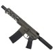 AR15 .300 BlackOut Pistol Billet Upper/ Lower 7.5" Barrel Custom M-Lok w/ Integrated Handstop - OD Green AR15 .300 BlackOut Pistol Billet Upper/ Lower 7.5" Barrel Custom M-Lok w/ Integrated Handstop - OD Green