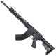AR-15 7.62x39 Rifle 16" Barrel M4 Stock 12" Custom Hybrid Slim MLOK-Black AR-15 7.62x39 Rifle 16" Barrel M4 Stock 12" Custom Hybrid Slim MLOK-Black