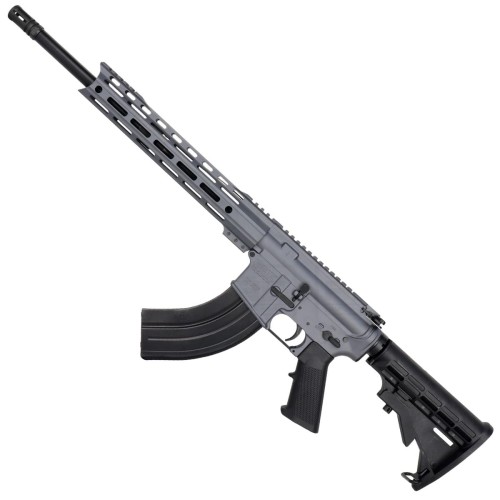 AR-15 7.62x39 Rifle 16" Barrel M4 Stock 12" Custom Hybrid Slim MLOK-Sniper Grey AR-15 7.62x39 Rifle 16" Barrel M4 Stock 12" Custom Hybrid Slim MLOK-Sniper Grey