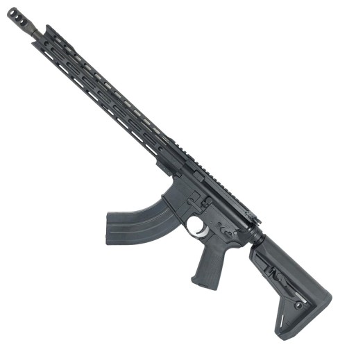 American Built Custom Semi Auto AR-47 7.62X39 MM Rifle16" Barrel Adjustable SL Stock 15" M-LOK Handguard American Built Custom Semi Auto AR-47 7.62X39 MM Rifle16" Barrel Adjustable SL Stock 15" M-LOK Handguard