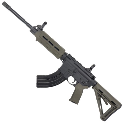 AR 7.62x39 Magpul MOE Style Semi Automatic Rifle 16" Nitride Barrel - OD GREEN AR 7.62x39 Magpul MOE Style Semi Automatic Rifle 16" Nitride Barrel - OD GREEN