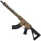 AR-15 7.62x39 Rifle 16" Barrel 15" Hybrid MLOK Handguard MOE- Burnt Bronze AR-15 7.62x39 Rifle 16" Barrel 15" Hybrid MLOK Handguard MOE- Burnt Bronze