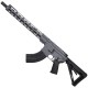 AR-15 7.62x39 Rifle 16" Barrel 15" Hybrid MLOK Handguard - Sniper Grey AR-15 7.62x39 Rifle 16" Barrel 15" Hybrid MLOK Handguard - Sniper Grey