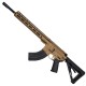 AR-15 7.62x39 Rifle 16" Barrel Slick Side Billet Upper / Lower 13" Custom M-LOK Handguard - Burnt Bronze AR-15 7.62x39 Rifle 16" Barrel Slick Side Billet Upper / Lower 13" Custom M-LOK Handguard - Burnt Bronze