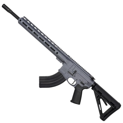 AR-15 7.62x39 Rifle 16" Barrel Slick Side Billet Upper / Lower 13" Custom M-LOK Handguard - Sniper Gray AR-15 7.62x39 Rifle 16" Barrel Slick Side Billet Upper / Lower 13" Custom M-LOK Handguard - Sniper Gray