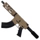 AR 7.62x39 Semi Auto Tactical Pistol 7" Nitride Barrel 7" Free Float Quad Rail Flat Dark Earth AR 7.62x39 Semi Auto Tactical Pistol 7" Nitride Barrel 7" Free Float Quad Rail Flat Dark Earth