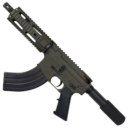 AR 7.62x39 Semi Auto Tactical Pistol 7" Nitride Barrel 7" Free Float Quad Rail ODG AR 7.62x39 Semi Auto Tactical Pistol 7" Nitride Barrel 7" Free Float Quad Rail ODG