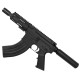 AR15 Micro 7.62x39 Pistol 5" Barrel 4" M-Lok Handguard- BLACK AR15 Micro 7.62x39 Pistol 5" Barrel 4" M-Lok Handguard- BLACK
