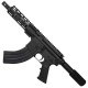 AR 7.62X39 Semi Auto Pistol 7.5" Barrel 7" Custom D-Cut Front MLOK Handguard Black AR 7.62X39 Semi Auto Pistol 7.5" Barrel 7" Custom D-Cut Front MLOK Handguard Black