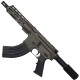 AR 7.62X39 Semi Auto Pistol 7.5" Barrel 7" Custom D-Cut Front MLOK Handguard OD Green AR 7.62X39 Semi Auto Pistol 7.5" Barrel 7" Custom D-Cut Front MLOK Handguard OD Green