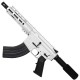 AR 7.62X39 Semi Auto Pistol 7.5" Barrel 7" Custom D-Cut Front MLOK Handguard-White AR 7.62X39 Semi Auto Pistol 7.5" Barrel 7" Custom D-Cut Front MLOK Handguard-White