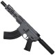 AR 7.62X39 Semi Auto Pistol SBA3 Style Top Cut Custom 7" MLOK- Sniper Grey AR 7.62X39 Semi Auto Pistol SBA3 Style Top Cut Custom 7" MLOK- Sniper Grey