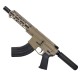 AR15 7.62X39 Pistol Billet Upper/ Lower 7.5" Barrel Custom M-Lok w/ Integrated Handstop - FDE AR15 7.62X39 Pistol Billet Upper/ Lower 7.5" Barrel Custom M-Lok w/ Integrated Handstop - FDE
