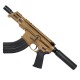 AR15 Micro 7.62x39 Pistol Billet Upper/ Lower 5" Barrel Custom M-Lok Handguard -BRONZE AR15 Micro 7.62x39 Pistol Billet Upper/ Lower 5" Barrel Custom M-Lok Handguard -BRONZE