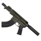 AR15 Micro 7.62x39 Pistol Billet Upper/ Lower 5" Barrel Custom M-Lok Handguard -OD GREEN AR15 Micro 7.62x39 Pistol Billet Upper/ Lower 5" Barrel Custom M-Lok Handguard -OD GREEN