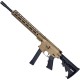 AR 9mm Rifle 16" Barrel Slick Side Billet Upper / Lower 13" Custom M-LOK Handguard - Cerakote Burnt Bronze AR 9mm Rifle 16" Barrel Slick Side Billet Upper / Lower 13" Custom M-LOK Handguard - Cerakote Burnt Bronze