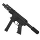 AR 9mm Glock Style Pistol 4" Barrel MLOK Handguard Pistol Tube w/ Foam Pad- Black AR 9mm Glock Style Pistol 4" Barrel MLOK Handguard Pistol Tube w/ Foam Pad- Black