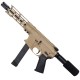 AR9 "Slick Side" Glock Style Combat Pistol 7" Barrel 7" MLOK Handguard- Cerakote FDE AR9 "Slick Side" Glock Style Combat Pistol 7" Barrel 7" MLOK Handguard- Cerakote FDE