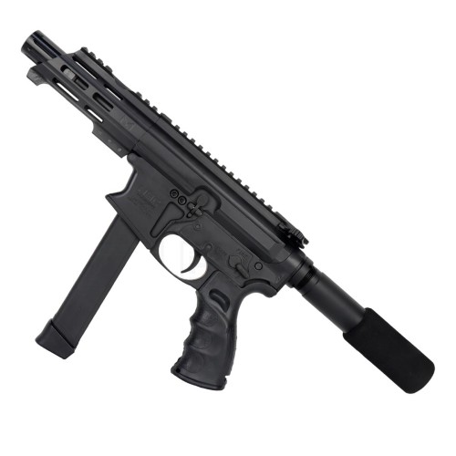 American Built Custom AR 9mm Glock Style Pistol 4" Barrel MLOK Handguard - Black American Built Custom AR 9mm Glock Style Pistol 4" Barrel MLOK Handguard - Black