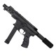 American Built Custom AR 9mm Glock Style Pistol 4" Barrel MLOK Handguard - Black American Built Custom AR 9mm Glock Style Pistol 4" Barrel MLOK Handguard - Black