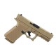 Custom 9mm Pistol G19 Style GGP FDE Frame w/ USP Custom Cerakote Flat Dark Earth Slide - 15 Rd. Custom 9mm Pistol G19 Style GGP FDE Frame w/ USP Custom Cerakote Flat Dark Earth Slide - 15 Rd.