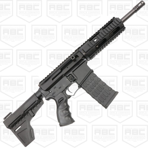 AR9 "Slick Side" Glock Style Combat Pistol 7" Barrel 7" MLOK Handguard- Cerakote FDE AR9 "Slick Side" Glock Style Combat Pistol 7" Barrel 7" MLOK Handguard- Cerakote FDE